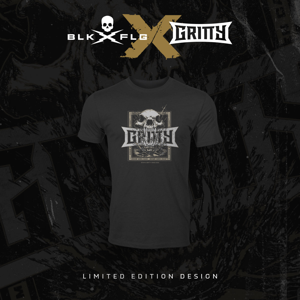 GRITTY BEAR DOWN TEE