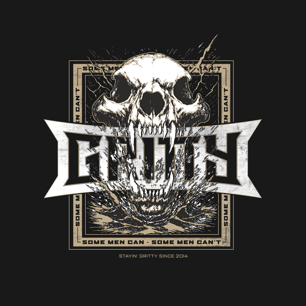 GRITTY BEAR DOWN TEE