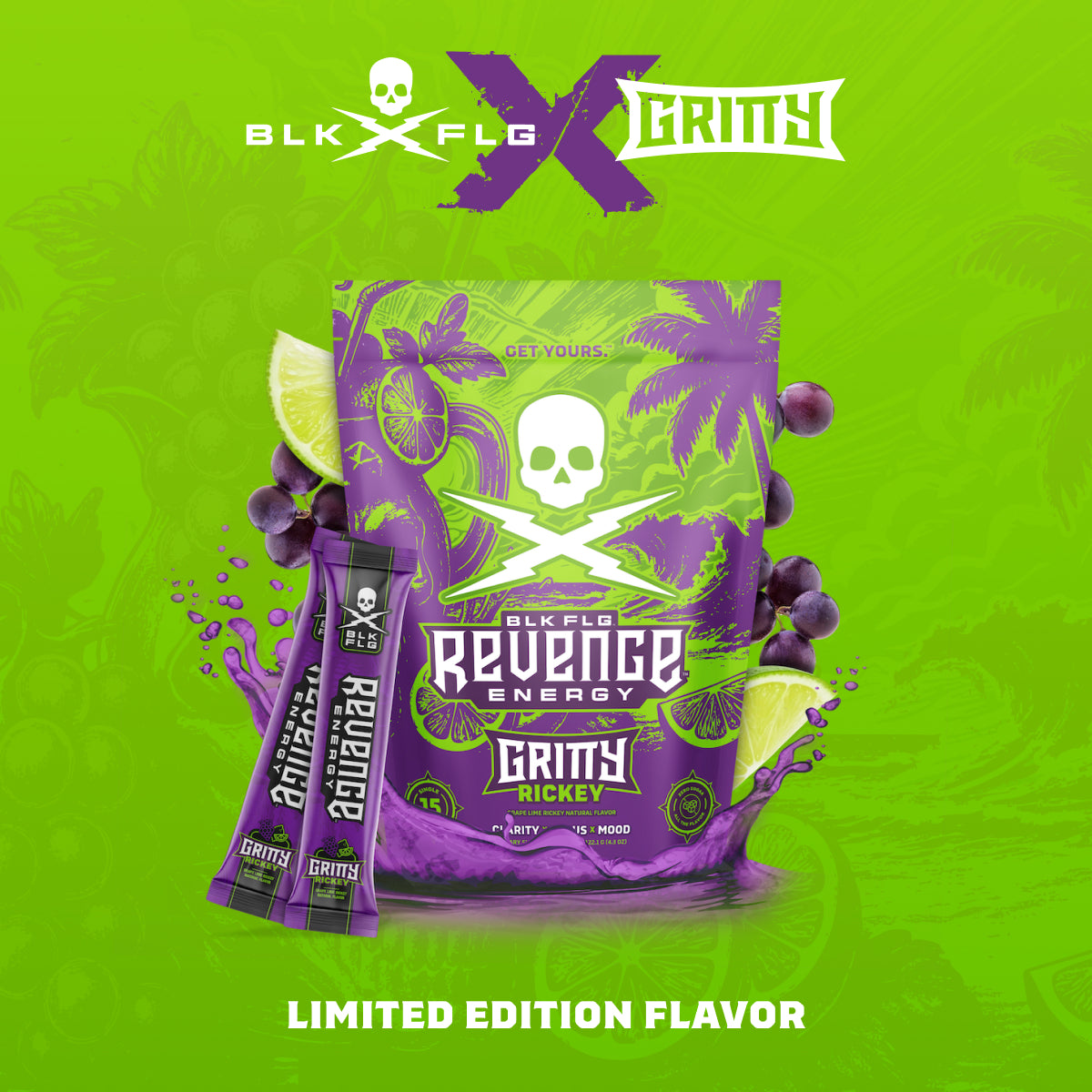 GRITTY RICKEY REVENGE ENERGY STICKS