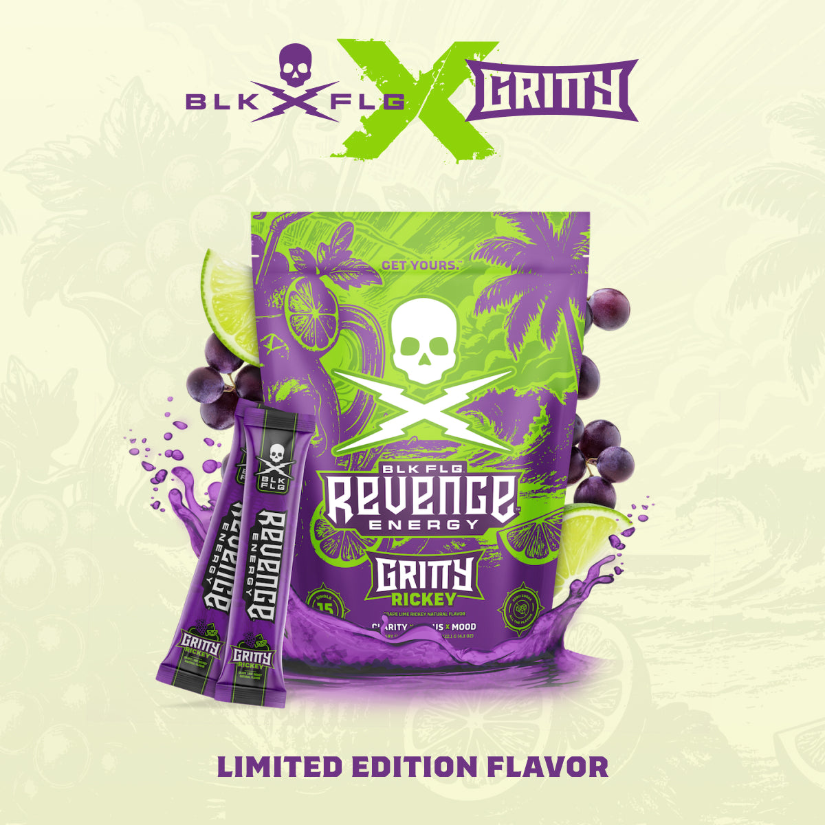 GRITTY RICKEY REVENGE ENERGY STICKS