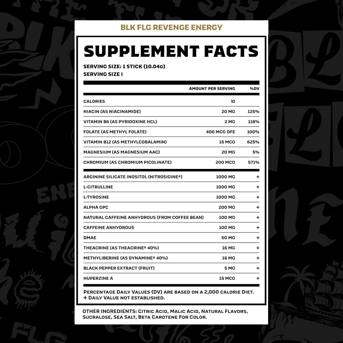 BLK FLG SAMPLE PACK