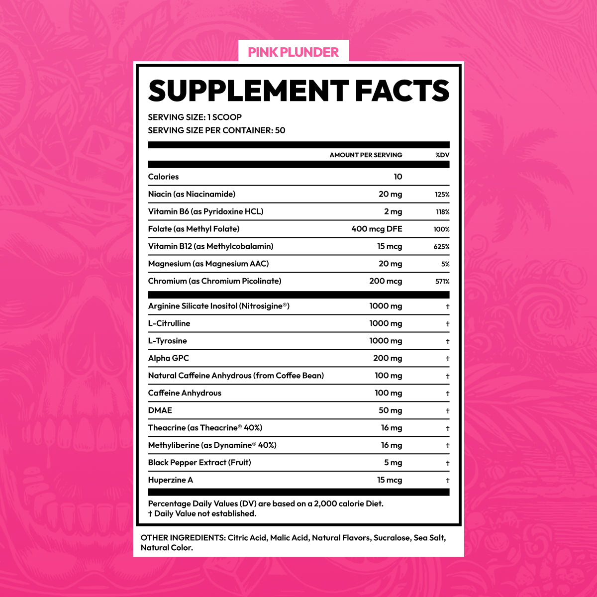 REVENGE ENERGY TUB — PINK PLUNDER